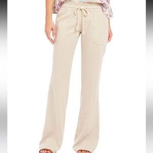 Roxy Oceanside pants size small cream color